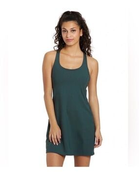 Girlfriend Collective Green Tommy Exercise Dress